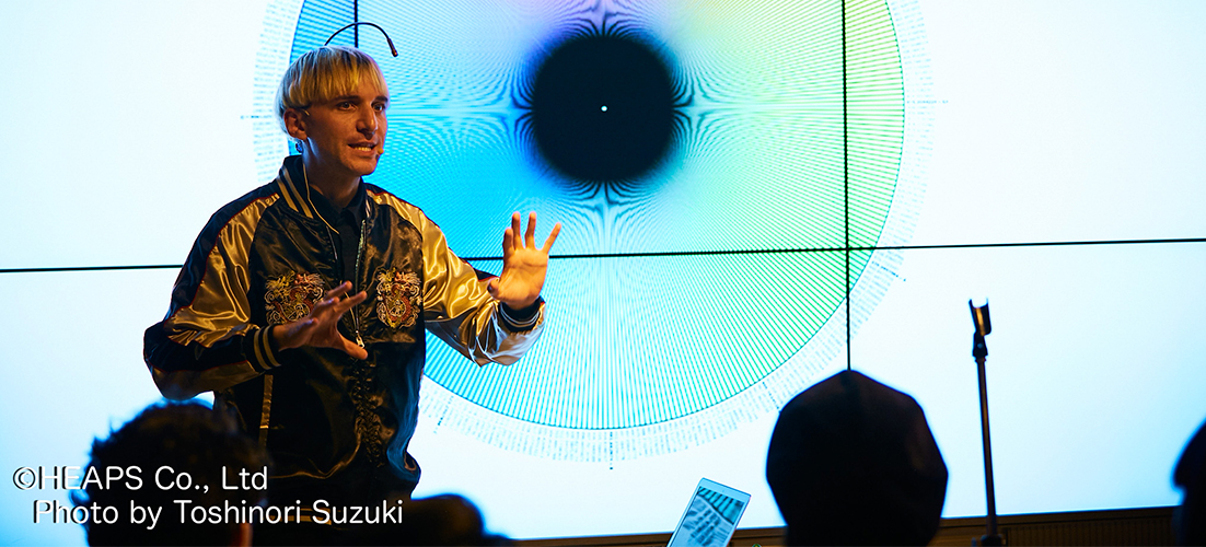 Neil Harbisson's Public Interview Studio | Lexus